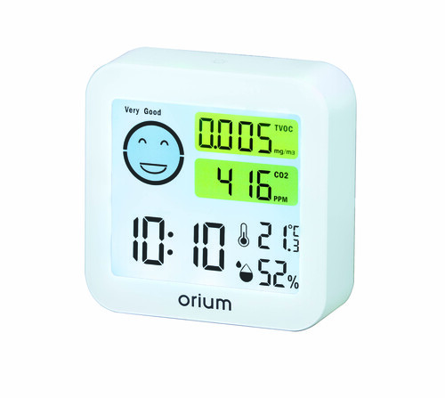 Medidor de la calidad del aire interior o medidor de co2