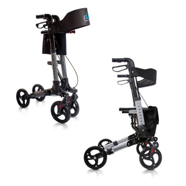 ANDADOR ROLLATOR MAGNUM DE FÁCIL PLEGADO, OCUPANDO EL MÍNIMO ESPACIO