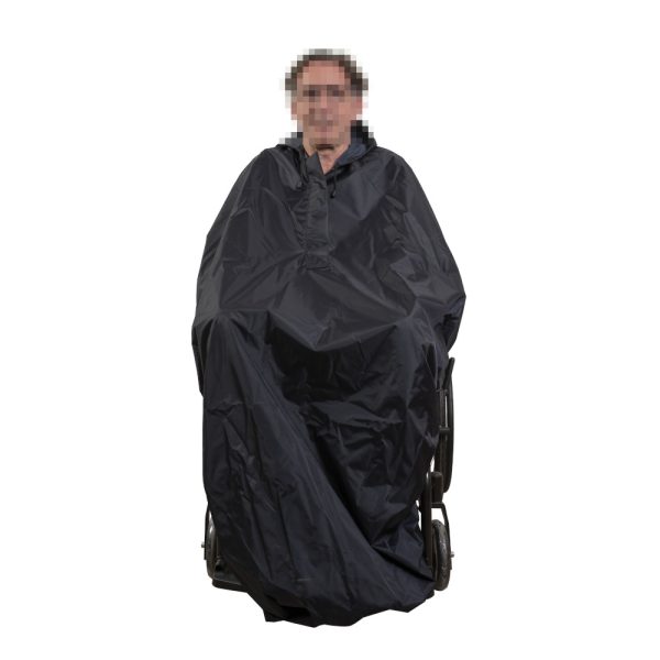 CHUBASQUERO IMPERMEABLE SIN MANGAS PARA SILLA DE RUEDAS