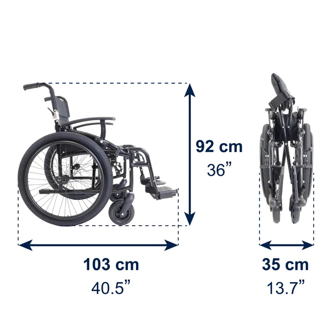 SILLA DE RUEDAS TODOTERRENO KMINA | K10077