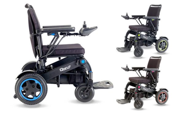 SILLA DE RUEDAS ELÉCTRICA PLEGABLE SUNRISE MEDICAL Q50R - Imagen 5