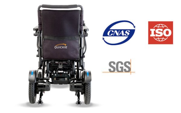 SILLA DE RUEDAS ELÉCTRICA PLEGABLE SUNRISE MEDICAL Q50R - Imagen 2