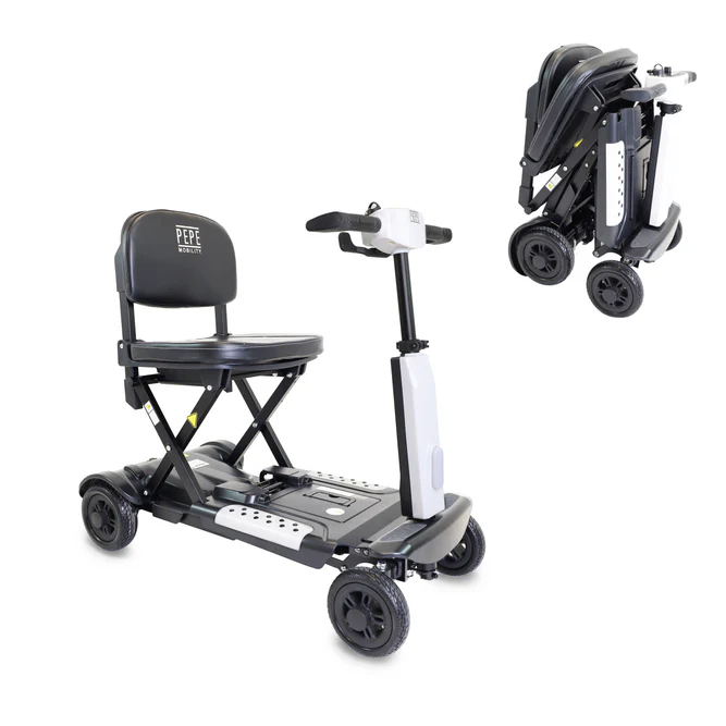 SCOOTER ELÉCTRICO PLEGABLE PEPE P10042 ( BLANCO) P10043(NEGRO)