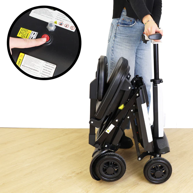 SCOOTER ELÉCTRICO PLEGABLE PEPE P10042 ( BLANCO) P10043(NEGRO)