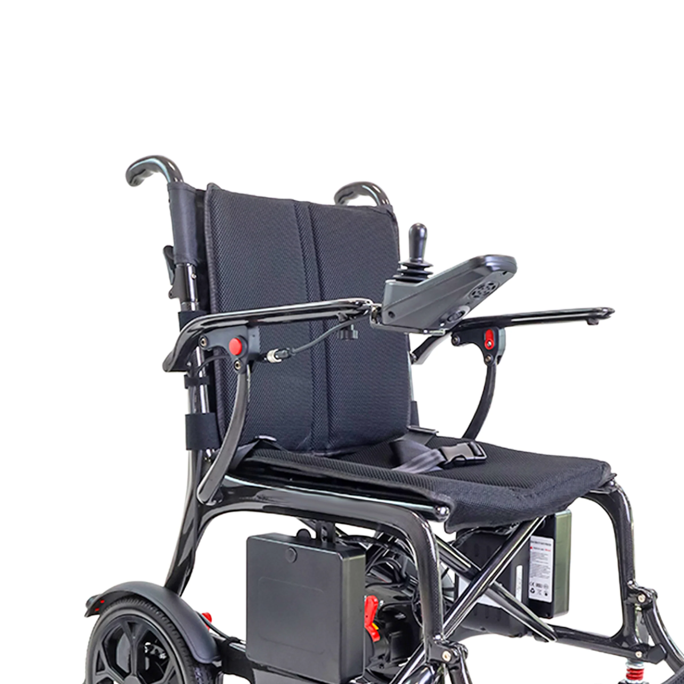 SILLA DE RUEDAS ELÉCTRICA PLEGABLE EN FIBRA DE CARBONO KMINA K10076