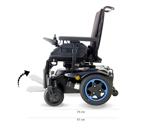 SILLA DE RUEDAS ELÉCTRICA SUNRISE MEDICAL Q100R - Imagen 7