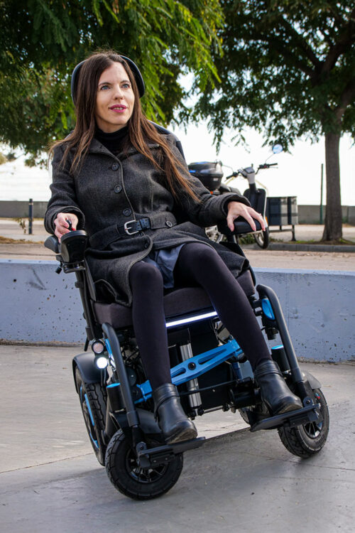 SILLA DE RUEDAS ELÉCTRICA ULTRA COMPACTA Y BASCULANTE ATLANTIK FLEX