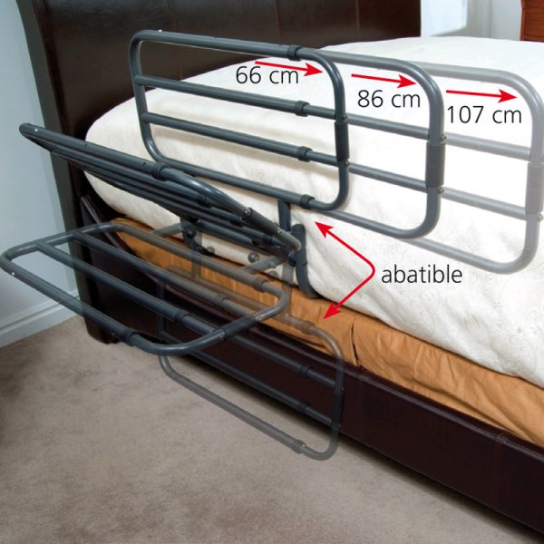 BARANDILLA EXTENSIBLE ABATIBLE PIVOT RAIL PARA CAMA