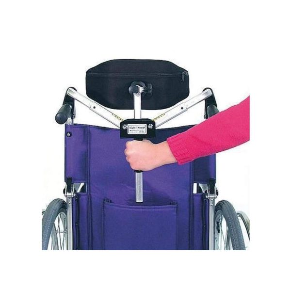 REPOSACABEZAS PLEGABLE Y ORIENTABLE PARA SILLA DE RUEDAS